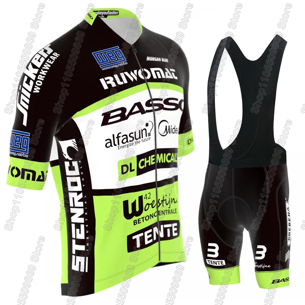 Padded Cycling Shorts - 2026 Basso Team Flanders Cycling Jersey