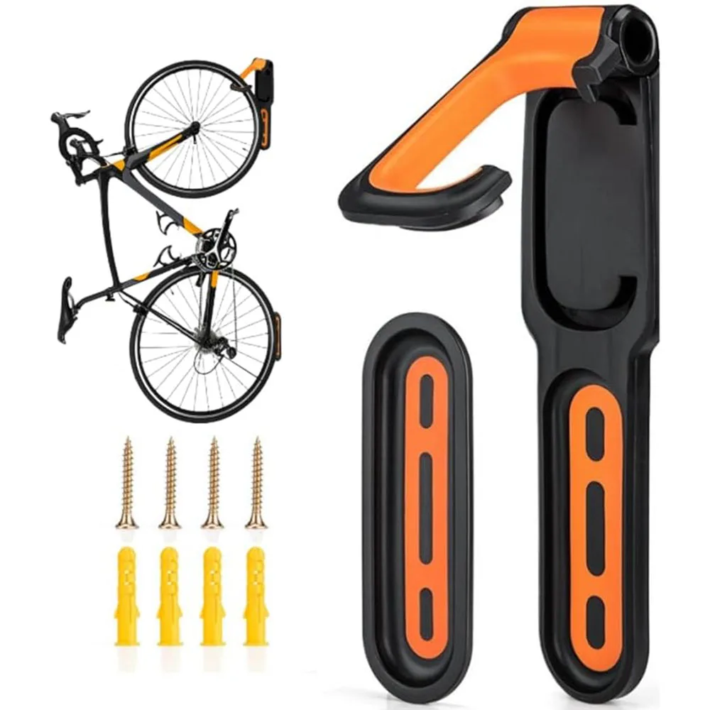 Cycling Gear Wall Organizer - 1PC Bicycle Wall Mount Rack Mtb