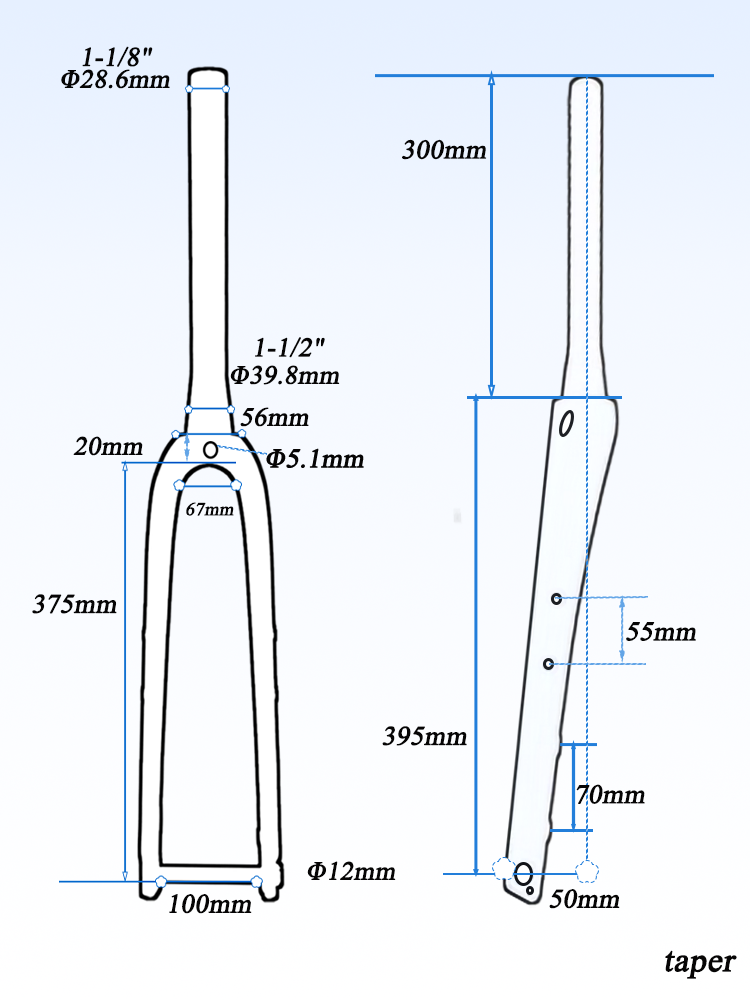 Gravel Bike Fork T1000 Full Ca - đánh giá và giá Cycling Gear Gravel