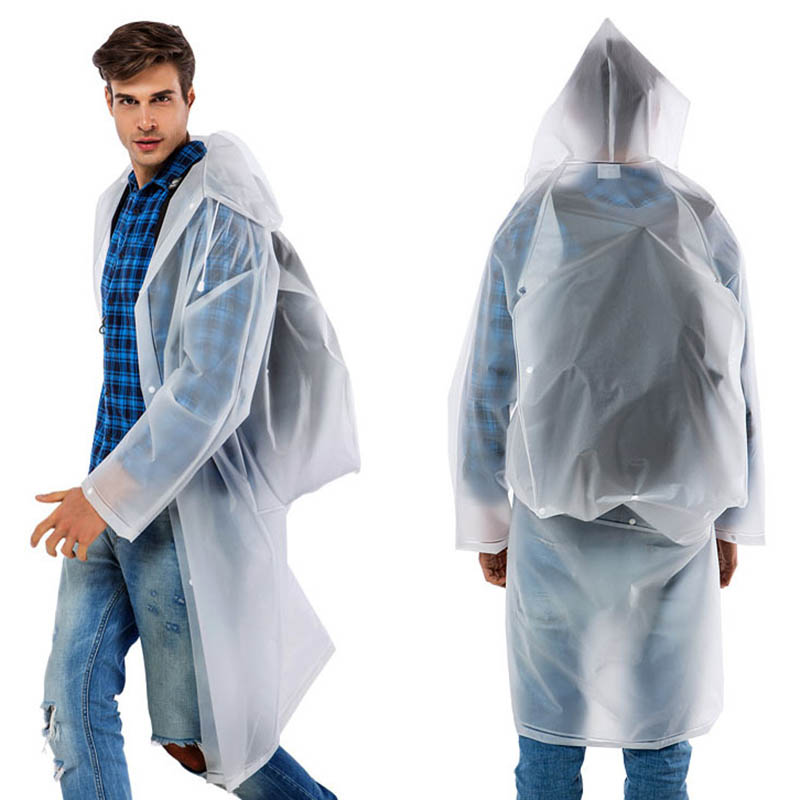 New Reusable Transparent EVA L - đánh giá và giá Cycling Gear Jacket