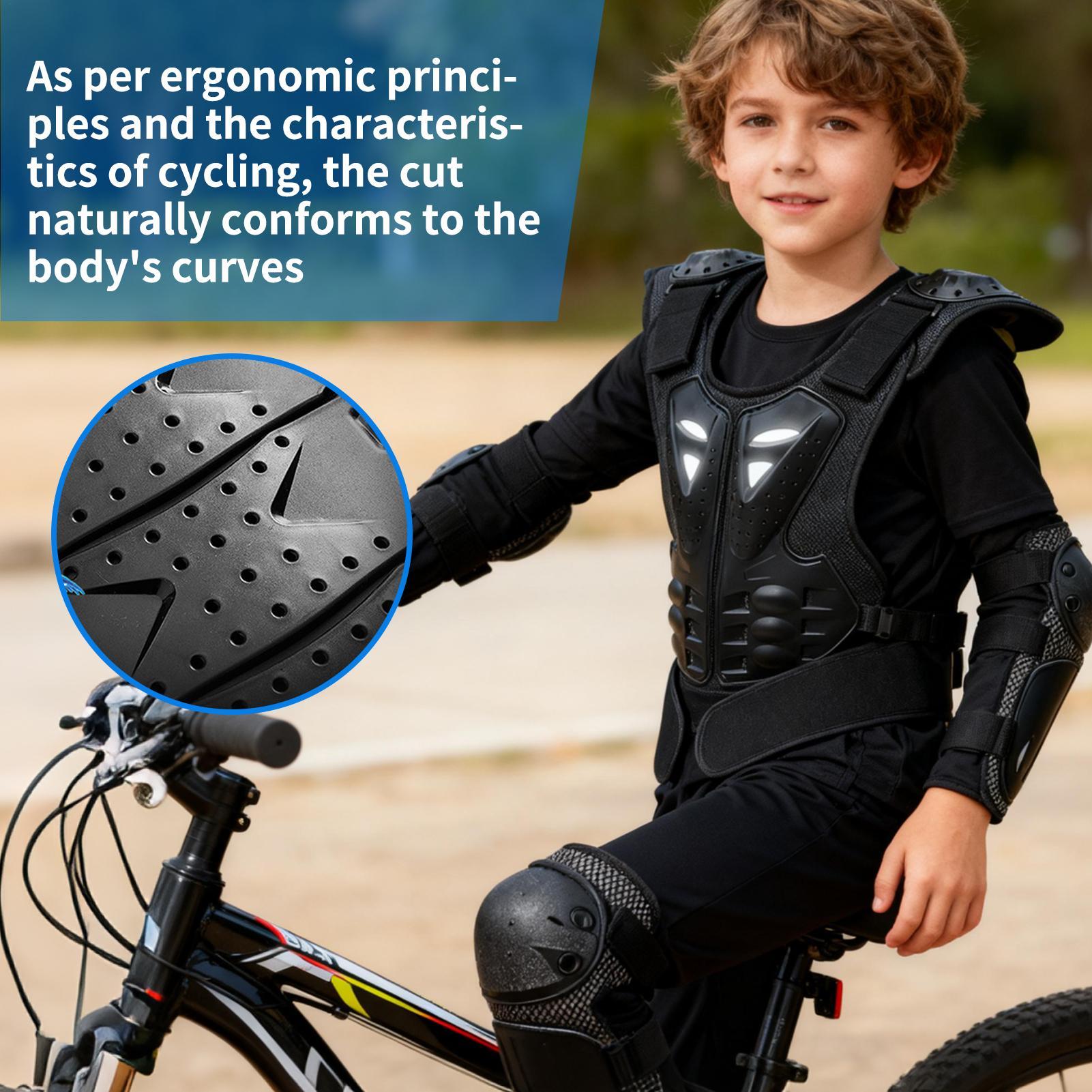 Youth Motocross Gear Chest Pro - đánh giá và giá Cycling Gear Jacket