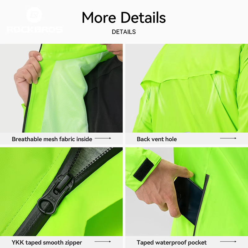 ROCKBROS Cycling Raincoat All- - đánh giá và giá Cycling Gear Women Sale