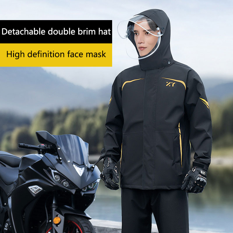 Motorcycle Spilt Raincoat Pant - đánh giá và giá Cycling Gear Jacket