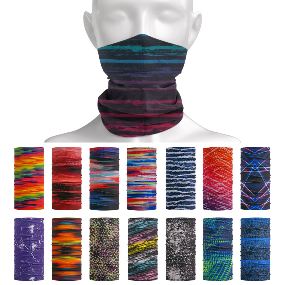 Tie-Dye Stripes Pattern Neckch - đánh giá và giá Cycling Gear For Women
