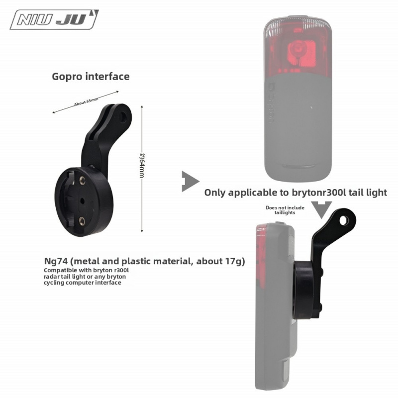 Compatible with Bryton R300L R - đánh giá và giá Bike Tail Light