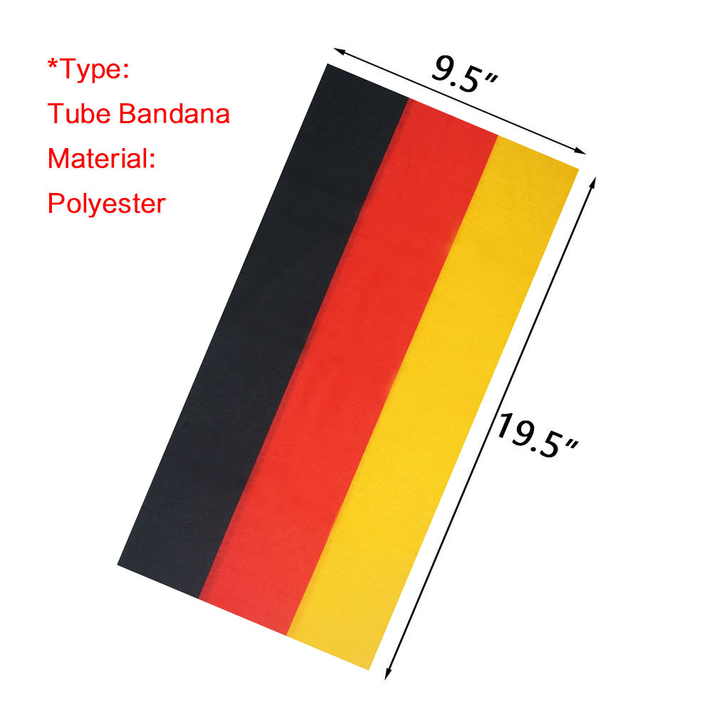 Germany Flag Bandana Neck Gait - đánh giá và giá Cycling Gear Germany