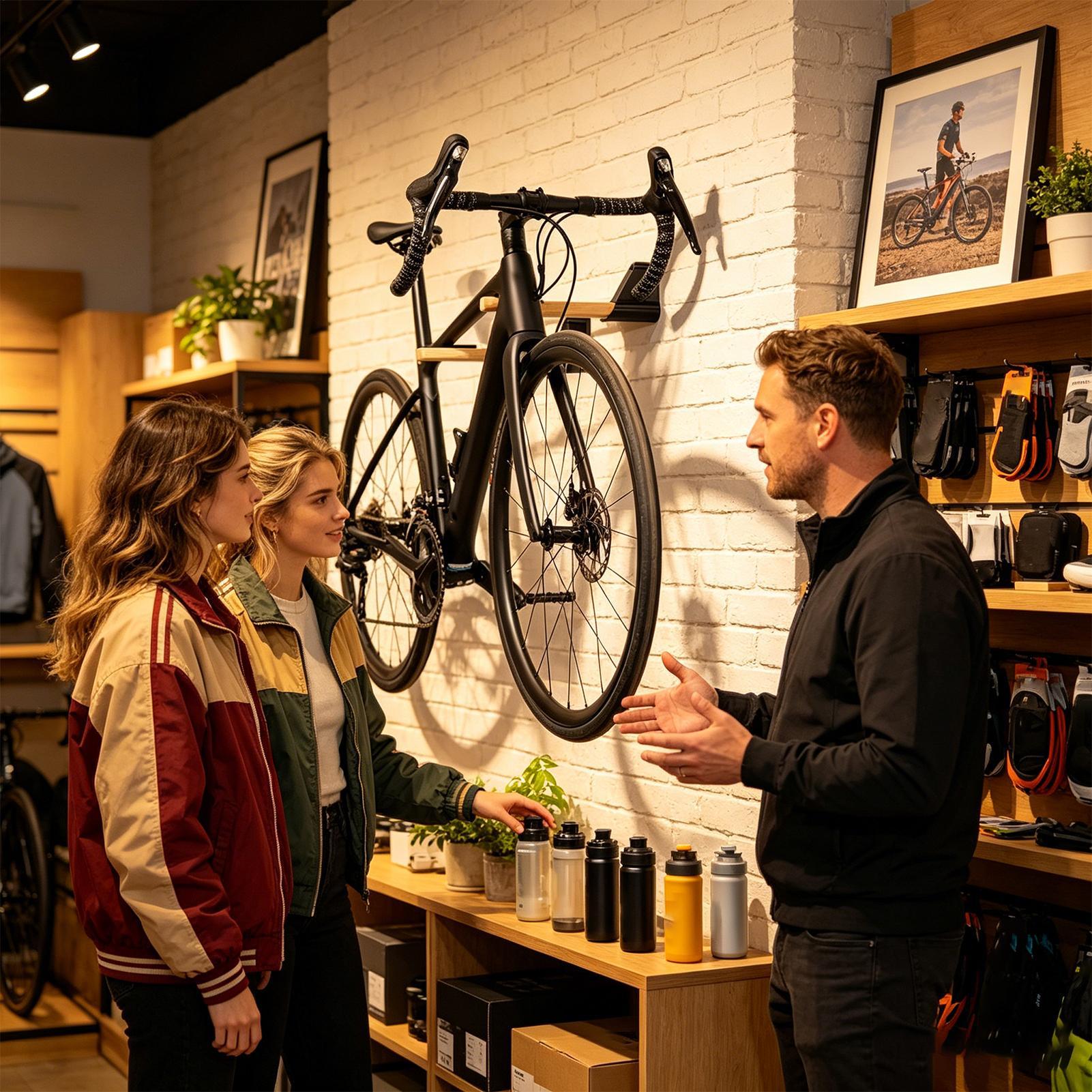 Wall-Mounted Bike Rack-Horizon - đánh giá và giá Cycling Gear Wall Organizer