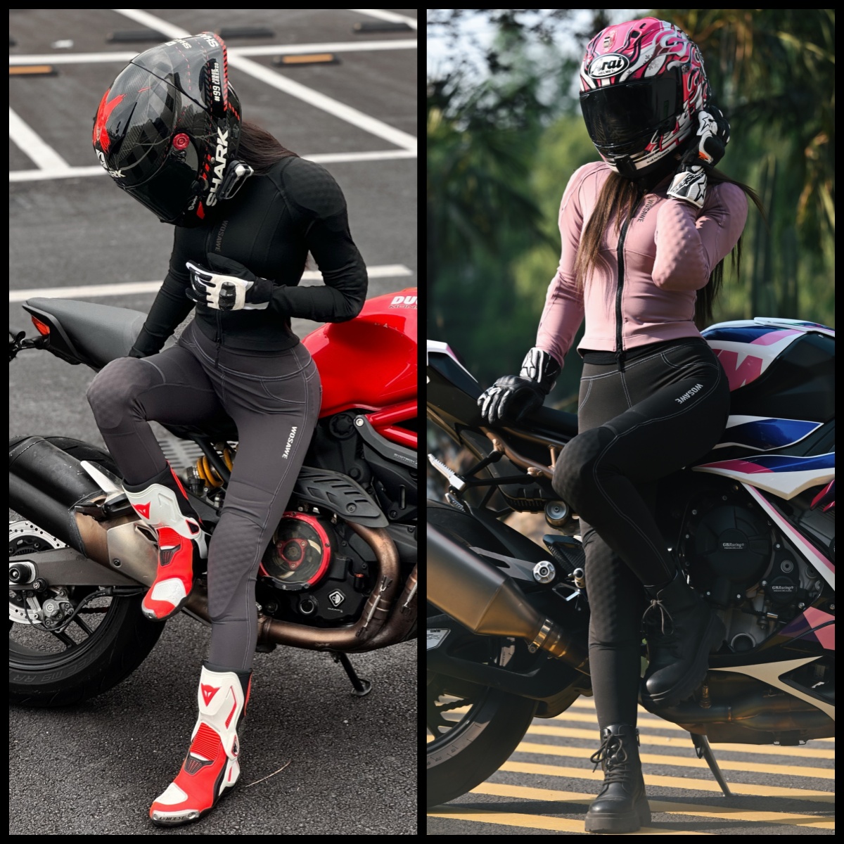 WOSAWE Women Motorcycle Jacket - đánh giá và giá Cycling Gear Jacket