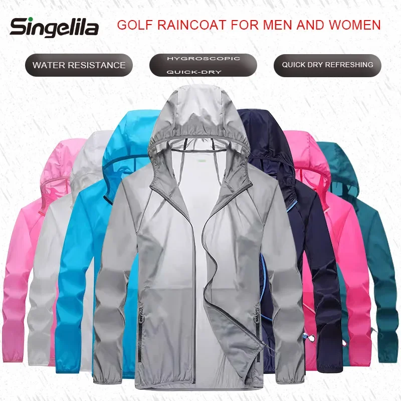 Golf Raincoat Lightweight Jack - đánh giá và giá Cycling Gear Jacket