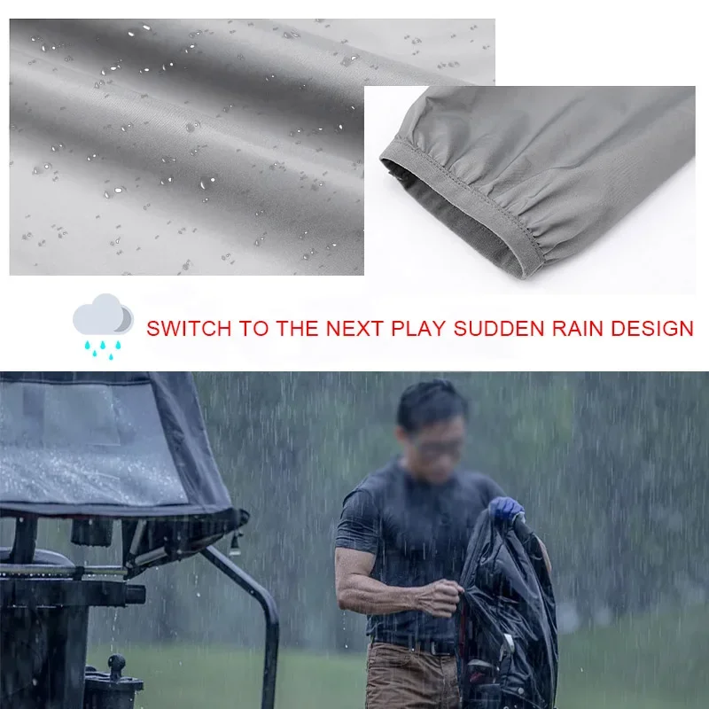 Golf Raincoat Lightweight Jack - đánh giá và giá Cycling Gear Jacket