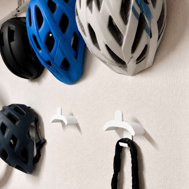 Wall Mount Bike Helmet Storage - đánh giá và giá Cycling Gear Wall Organizer