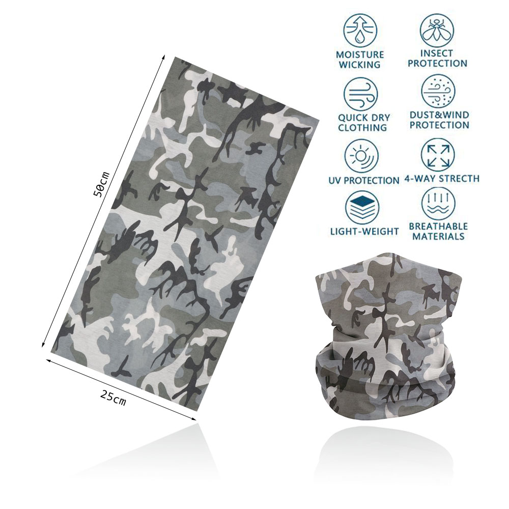 CM01-CM33 Camo Printed Bandana - đánh giá và giá Cycling Gear For Women