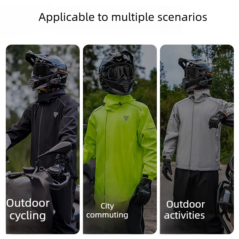 Motorcycle Rain Suit Waterproo - đánh giá và giá Cycling Gear Jacket
