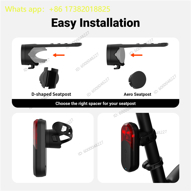 TR70 Radar Tail Light Smart Bi - đánh giá và giá Bike Tail Light