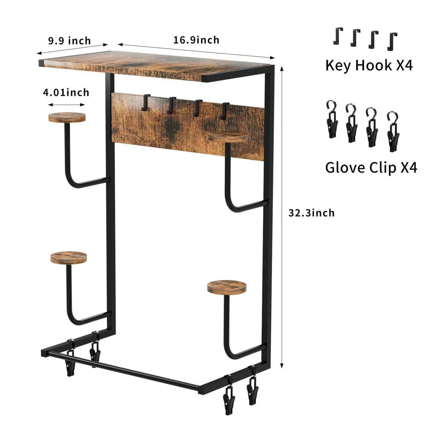 Motorcycle Helmet Holder, Wall - đánh giá và giá Cycling Gear Wall Organizer