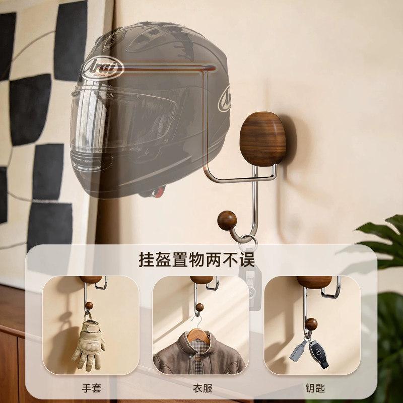 Wall Mount Helmet Storage Rack - đánh giá và giá Cycling Gear Wall Organizer