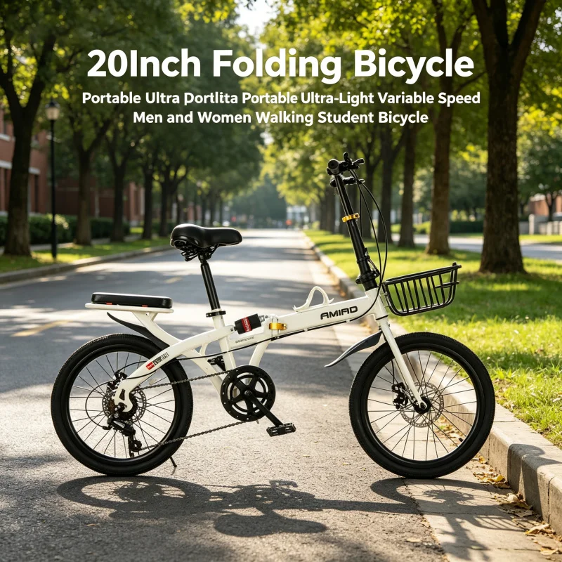 20-inch Ultra-Light Folding Bi - đánh giá và giá Bike Tail Light